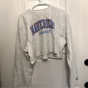 Champion KC Mavericks Hockey Crew Neck Cropped